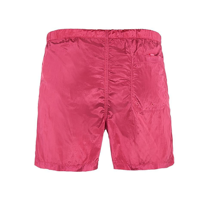 STONE ISLAND NYLON GARMENT DYED SWIM SHORTS IN PINK