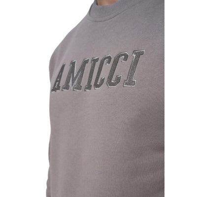 AMICCI FELIX CREW NECK SWEAT KHAKI