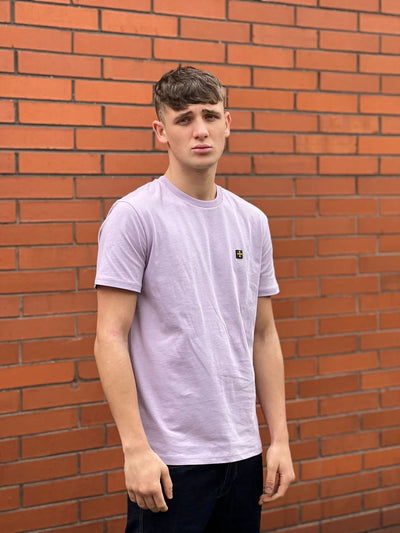 TERRACE CULT PREMIUM CREW TEE :: LILAC