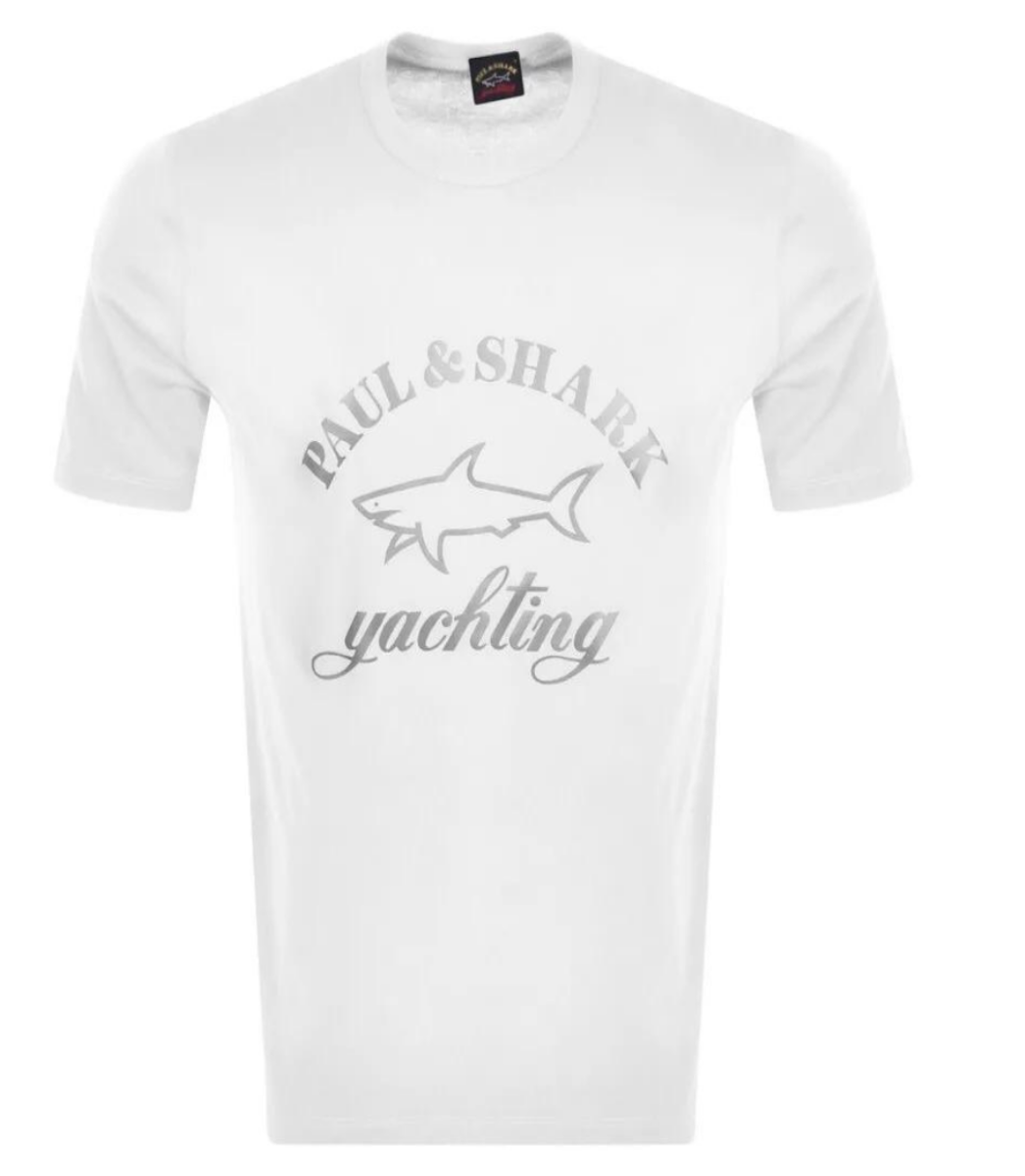 PAUL & SHARK LOGO T SHIRT WHITE