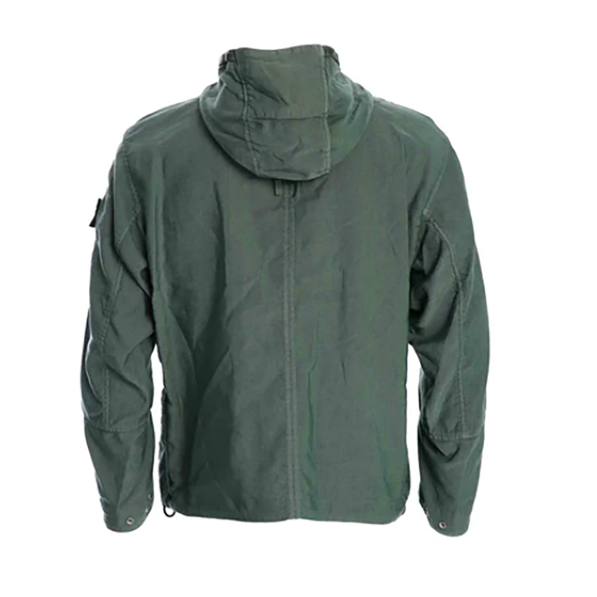 STONE ISLAND SHORT PARKA JACKET IN GREEN