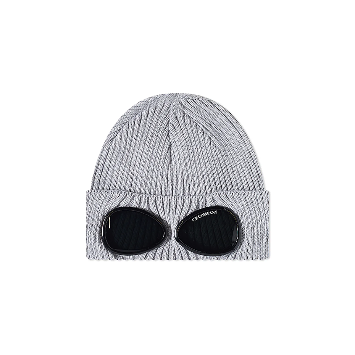 CP COMPANY JUNIOR BEANIE IN GREY