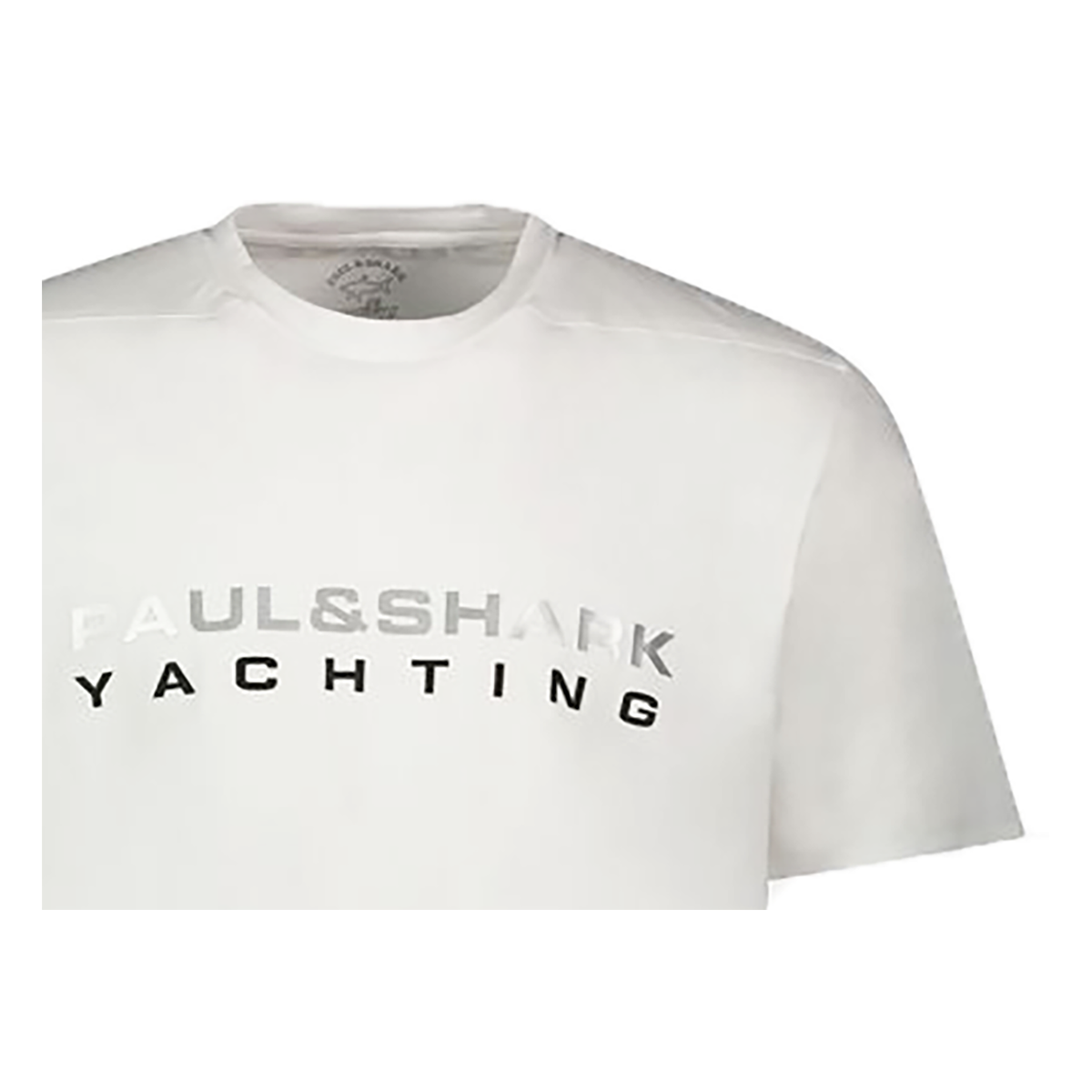 PAUL & SHARK STRETCH COTTON T-SHIRT IN WHITE