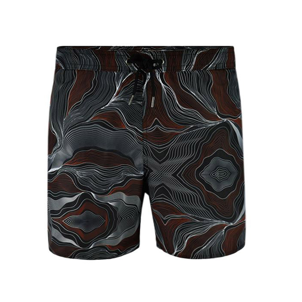 EMPORIO ARMANI GRAPHIC PATTER SWIM SHORTS