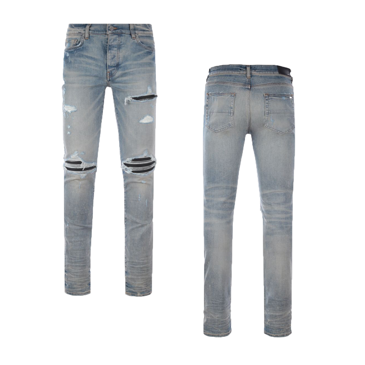 AMIRI MX1 SKINNY JEANS IN CLAY INDIGO