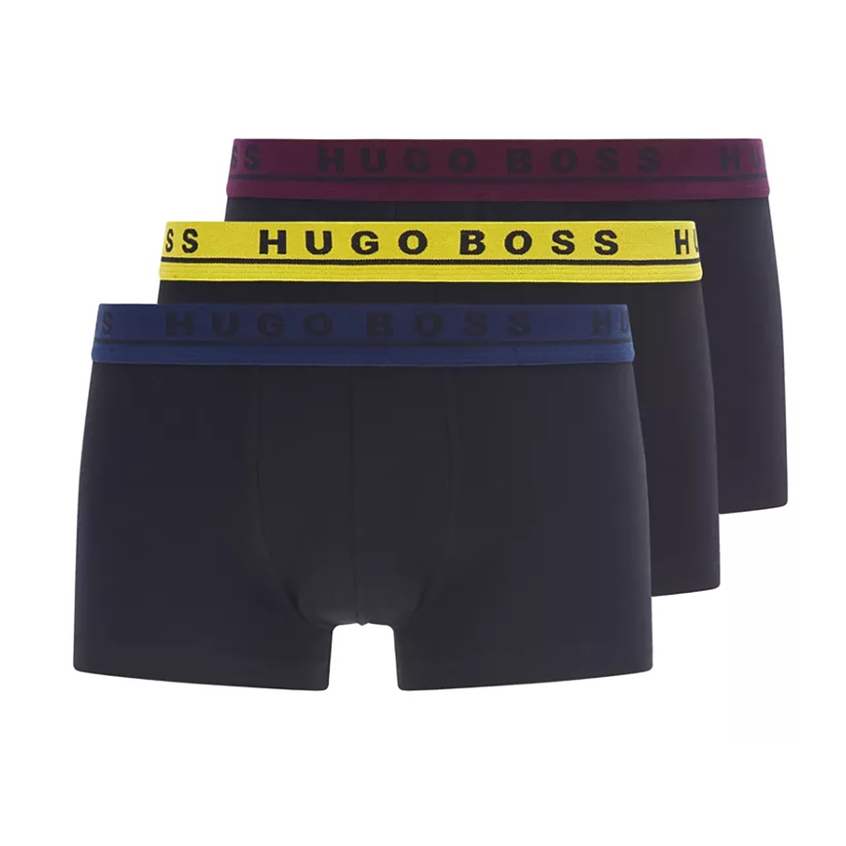 BOSS 3 PACK BOXER SHORTS IN DARK BLUE