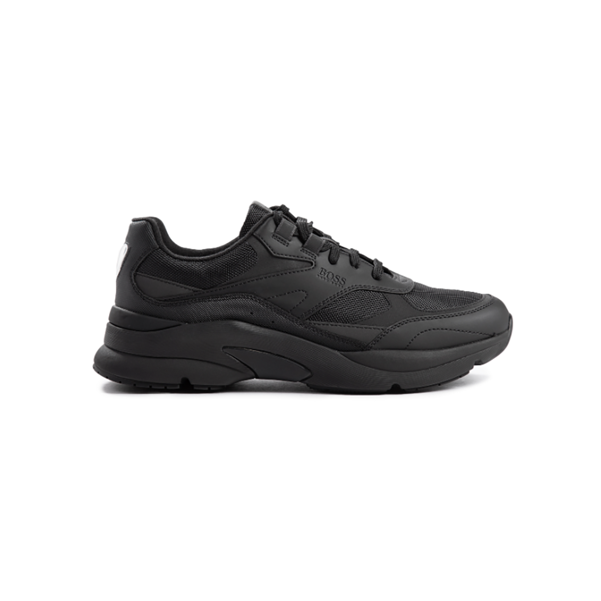 BOSS ARDICAL RUNN NYLON-MIX TRAINER IN BLACK