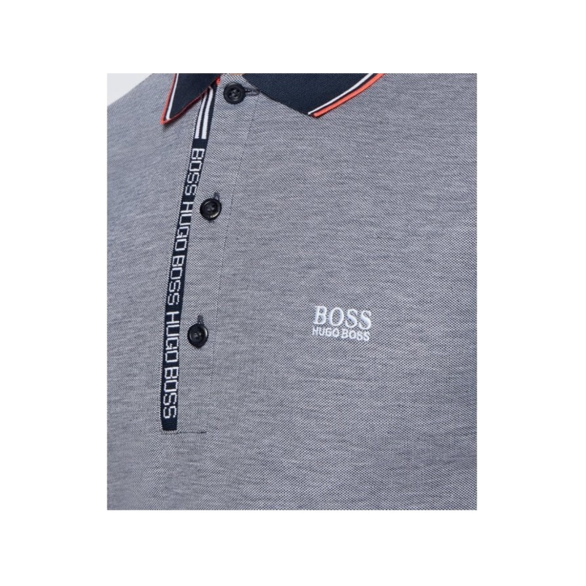 BOSS SLIM-FIT POLO SHIRT IN BLUE