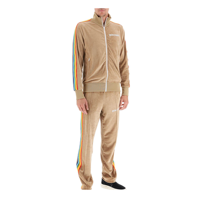 PALM ANGELS RAINBOW CHENILLE TRACKSUIT