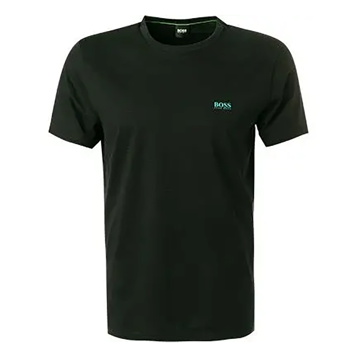 BOSS 'TEE' REGULAR FIT CREW T-SHIRT IN BLACK