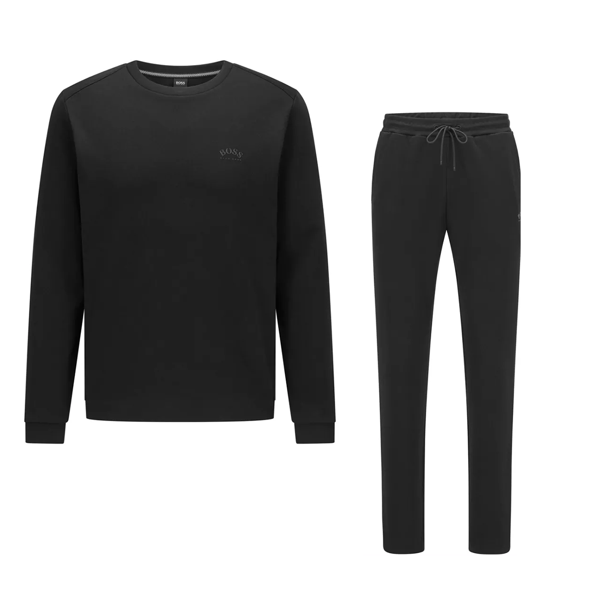 BOSS 'SALBO' REGULAR FIT TRACKSUIT IN BLACK