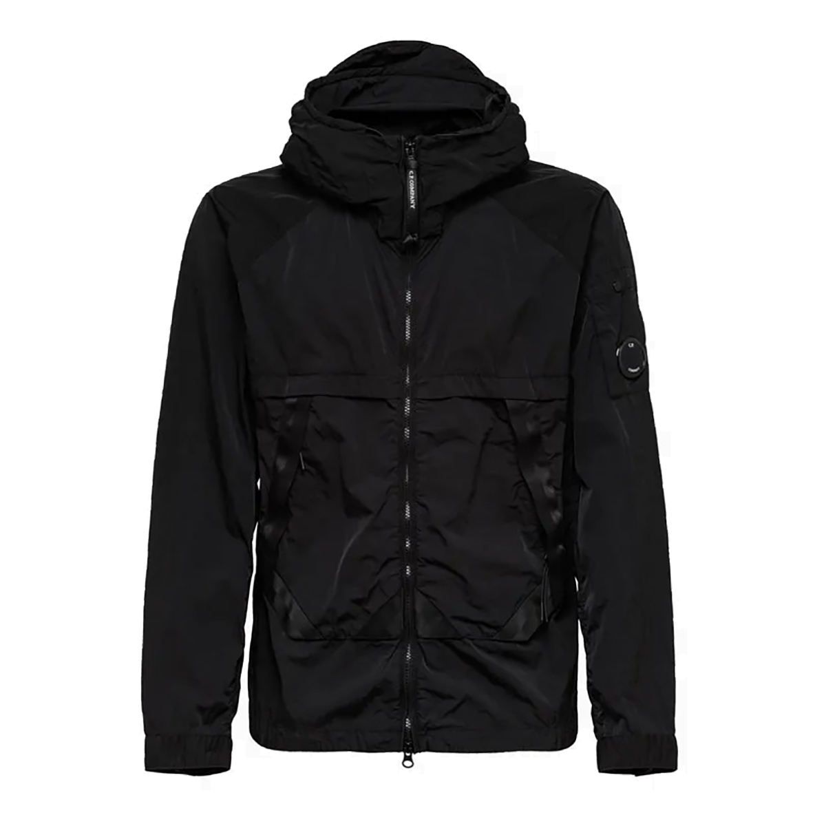 CP COMPANY CHROME-R MEDIUM JACKET IN BLACK