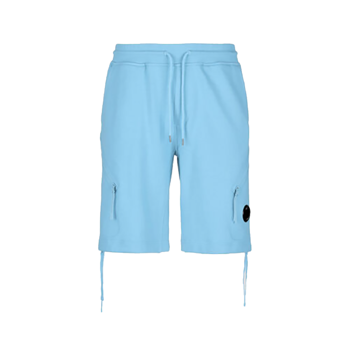 CP COMPANY DIAGONAL RAISED SHORTS IN BLUE