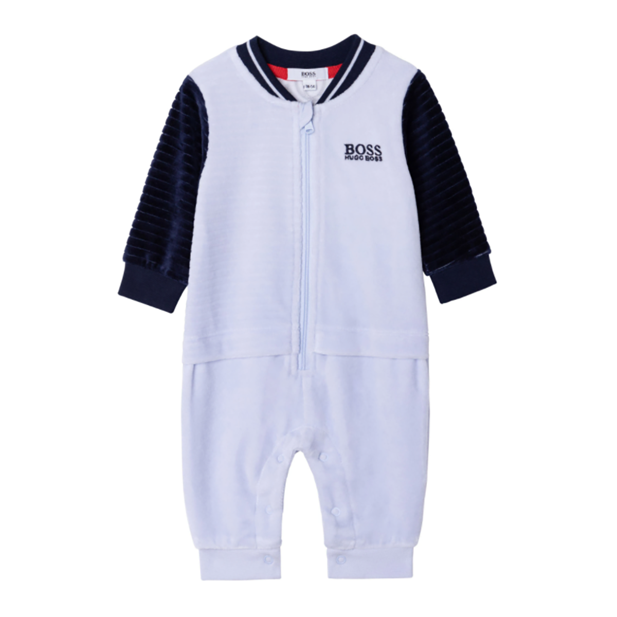 BOSS BABY BOYS BLUE ROMPER SUIT