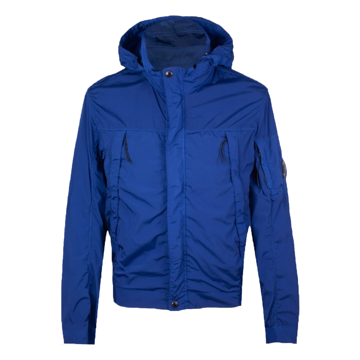 CP COMPANY NYCRA-R MEDIUM JACKET IN BLUE