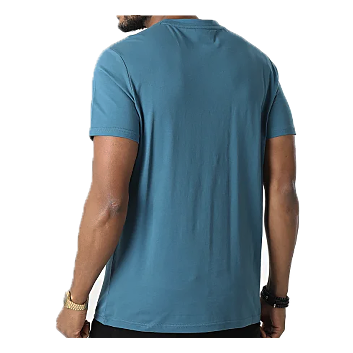 BOSS RELAXED FIT RN T-SHIRT IN BLUE