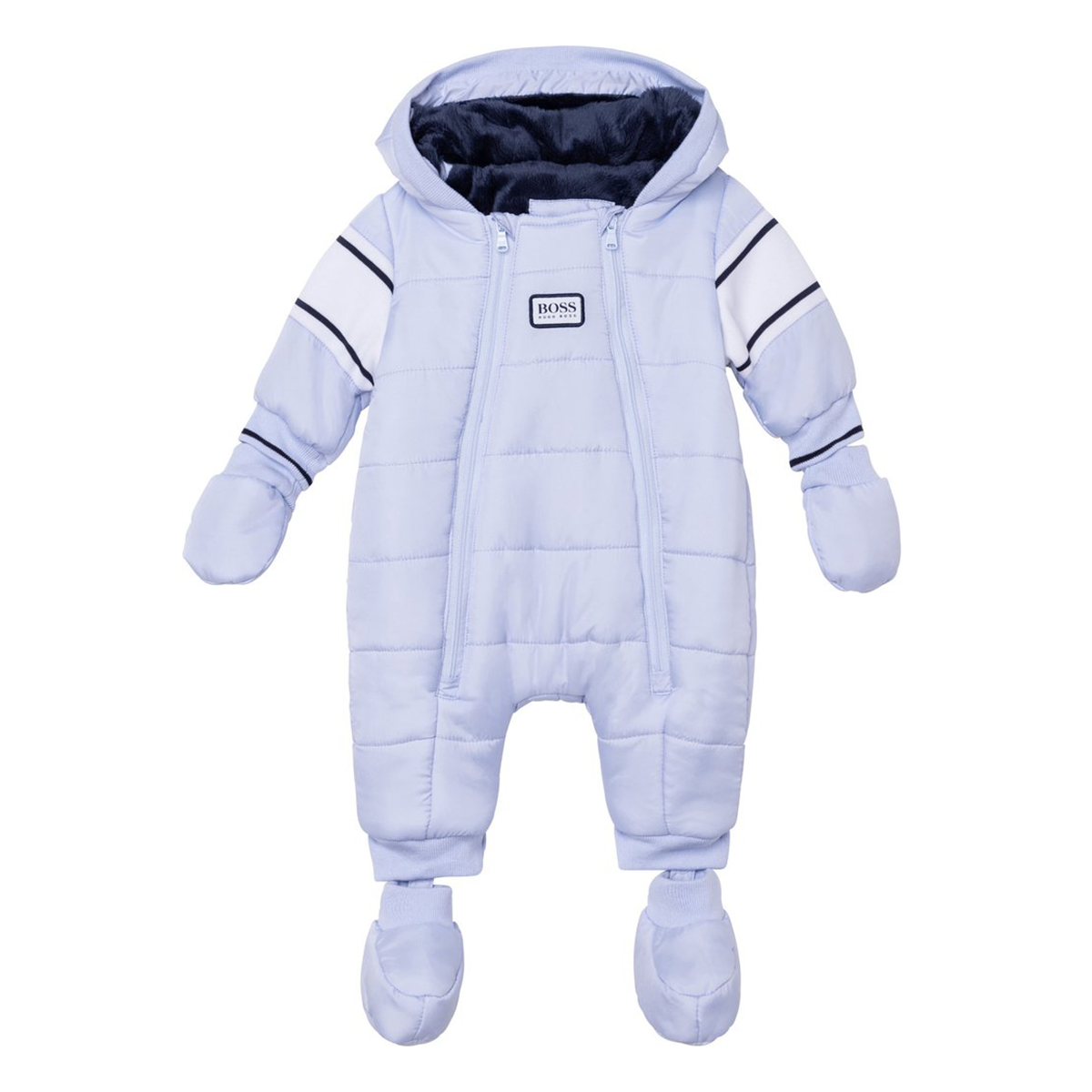 BOSS BABY BOY ALL IN 1 SNOWSUIT IN BLUE