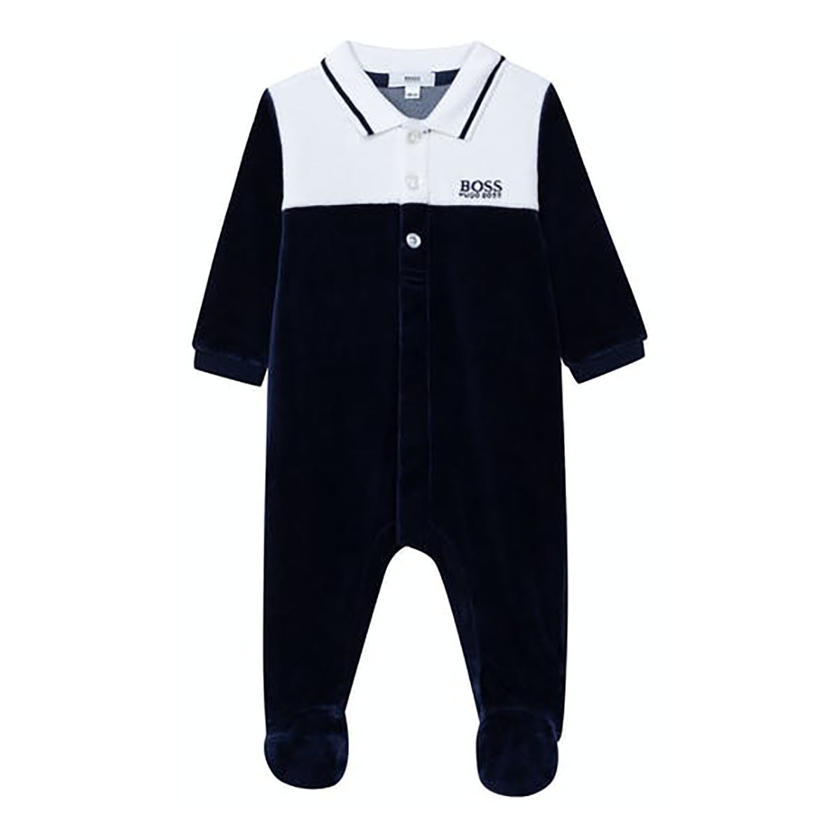 BOSS BABY BOY SLEEP SUIT IN BLUE