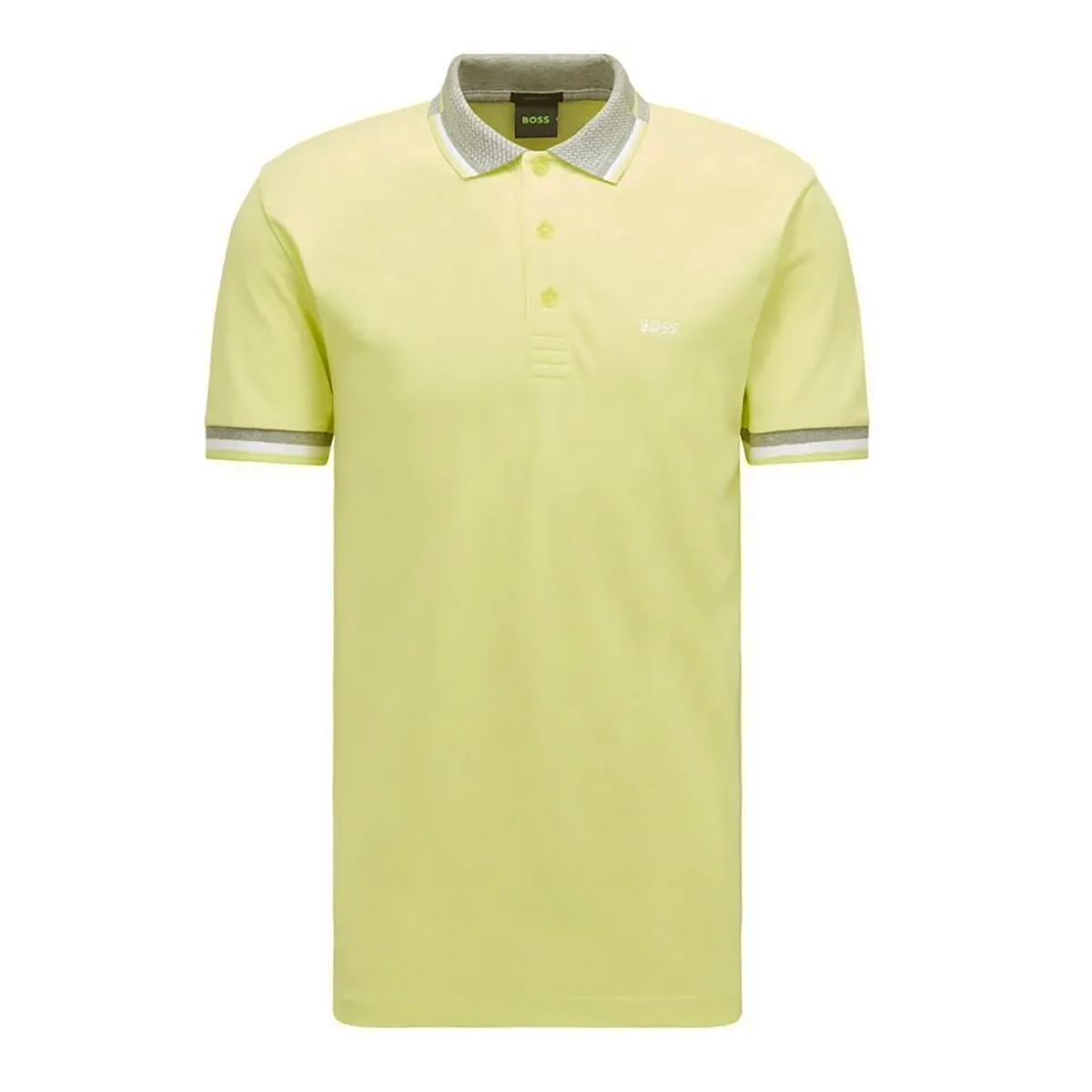 BOSS 'PADDY 1' POLO IN YELLOW