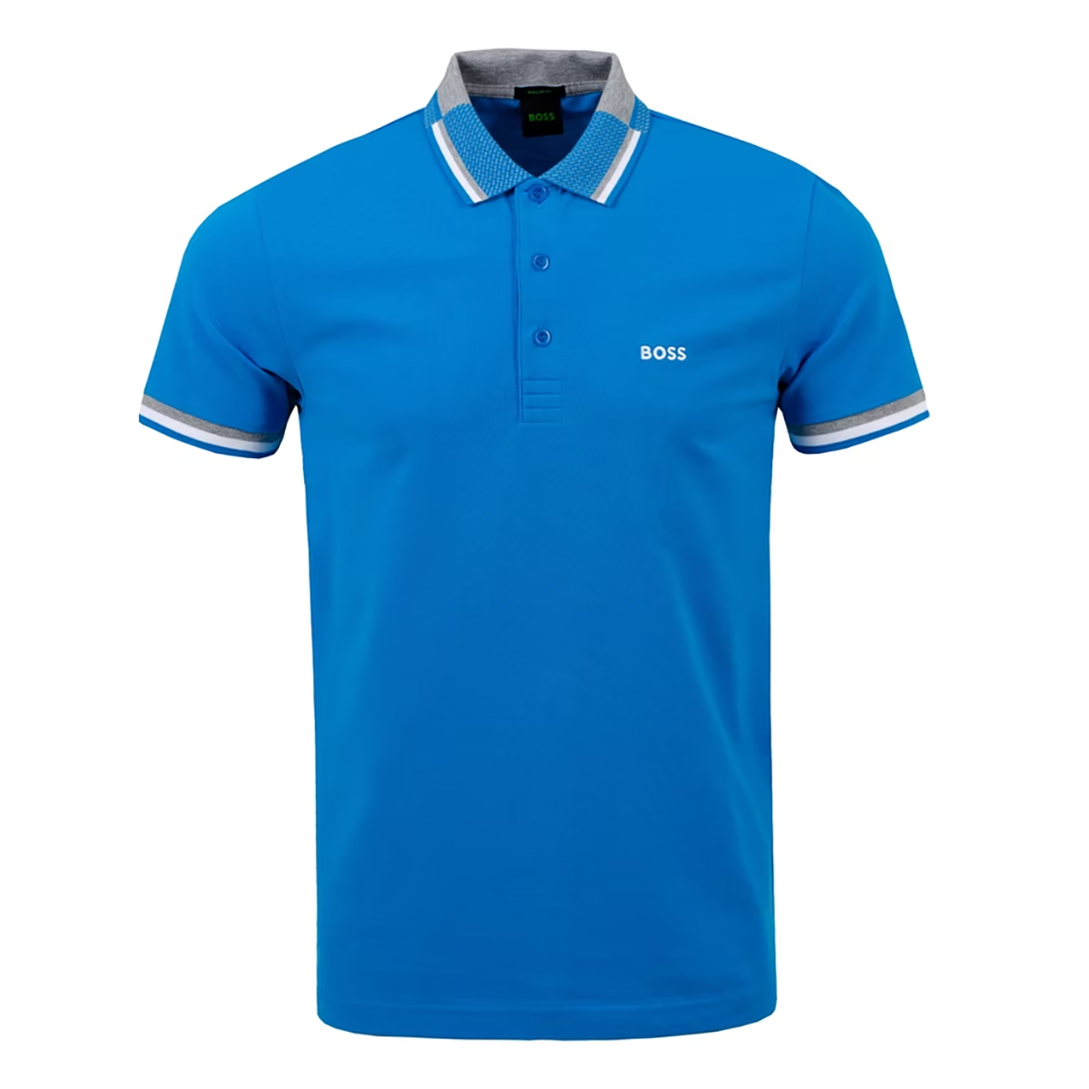 BOSS 'PADDY 1' POLO IN BRIGHT BLUE