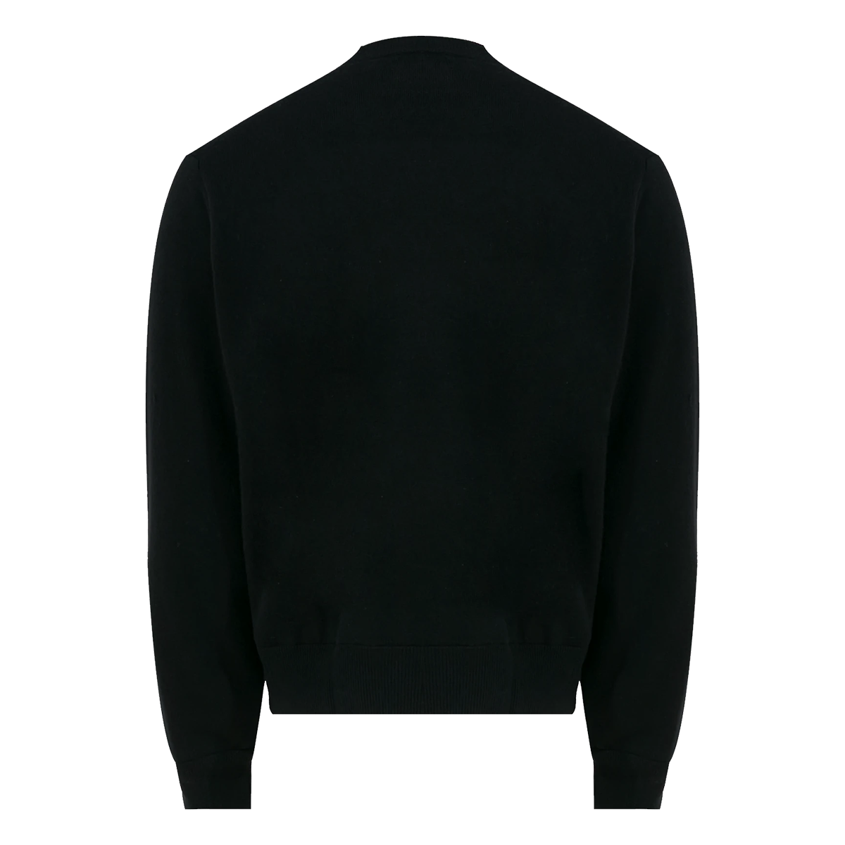 AMIRI CASHMERE LOGO JUMPER IN BLACK