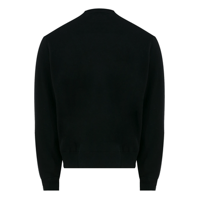 AMIRI CASHMERE LOGO JUMPER IN BLACK