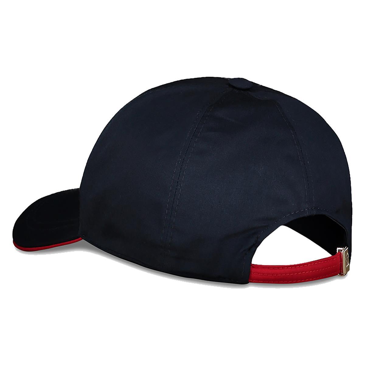 PAUL & SHARK RED TRIM CAP IN NAVY