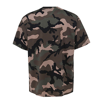 VALENTINO CAMO PRINT LOGO T-SHIRT