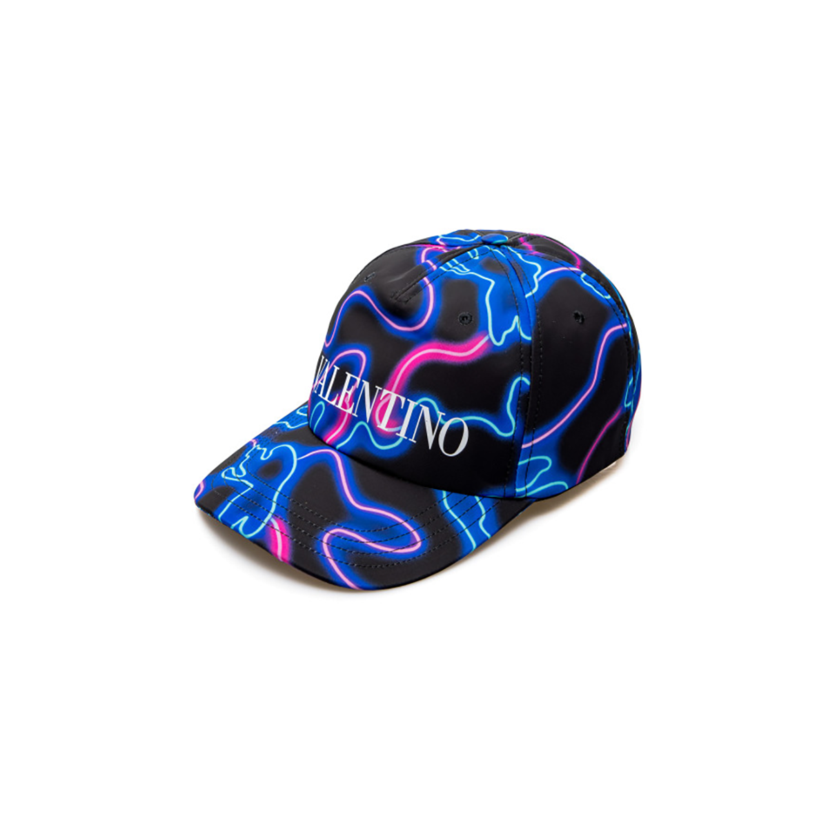 VALENTINO NEON CAP IN BLACK