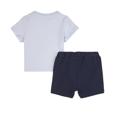 BOSS BABY T-SHIRT AND SHORT SET IN BLUE AND NAVY