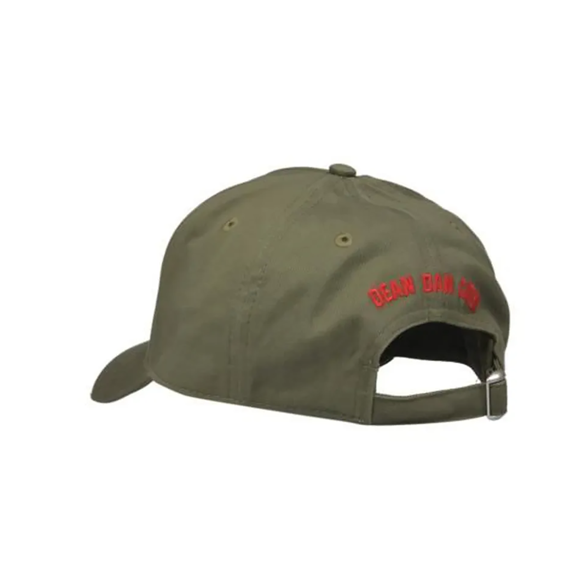 DSQUARED2 EMBROIDERED LOGO CAP IN GREEN