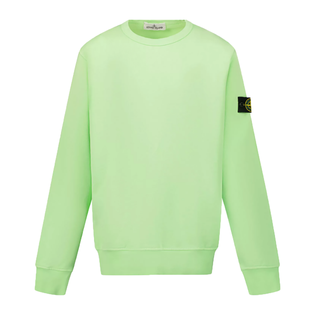 STONE ISLAND JUNIOR SWEATSHIRT IN GREEN