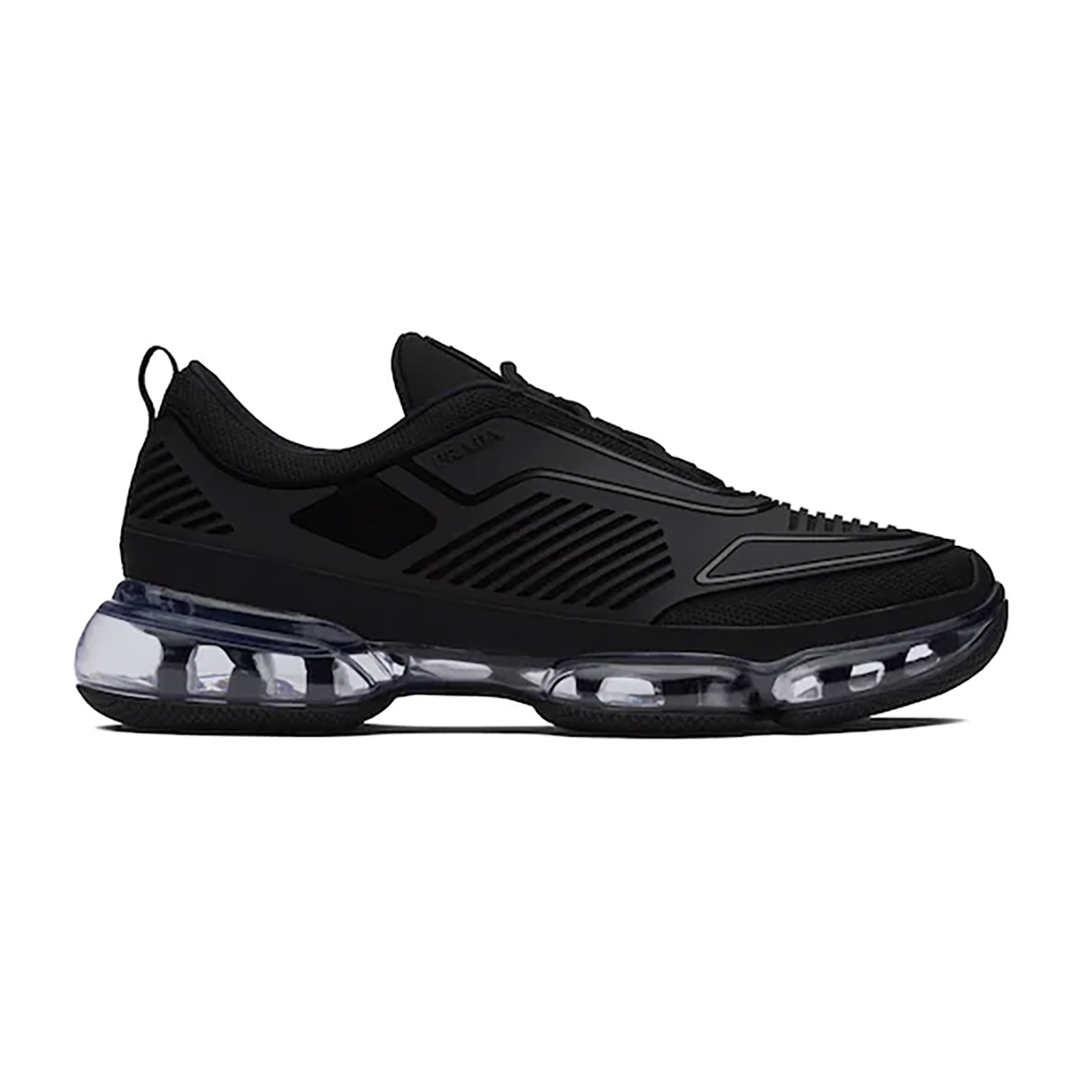 PRADA CLOUDBURST AIR TECHNICAL FABRIC TRAINERS IN BLACK