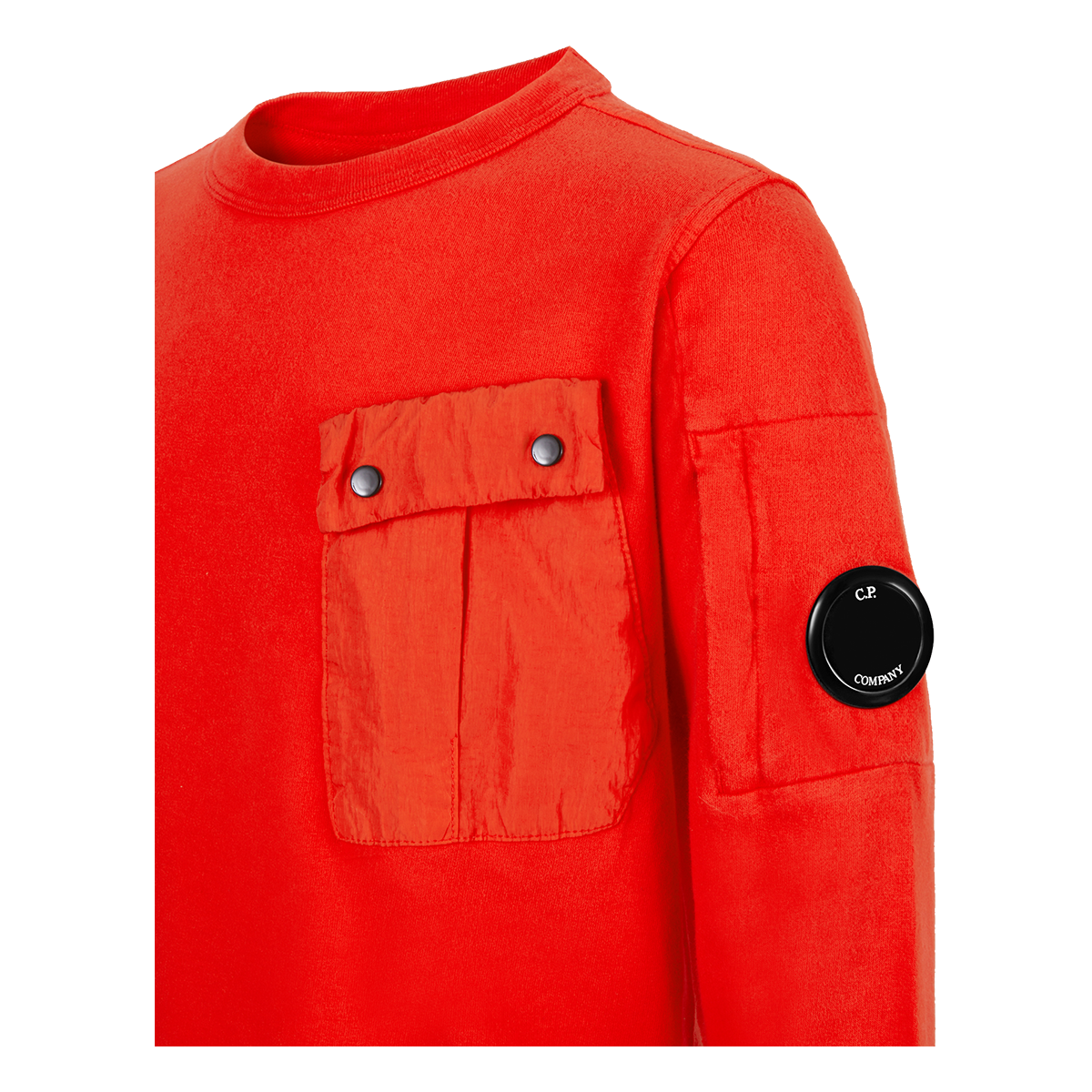 CP JUNIOR LIGHT FLEECE SWEATSHIRT IN RED