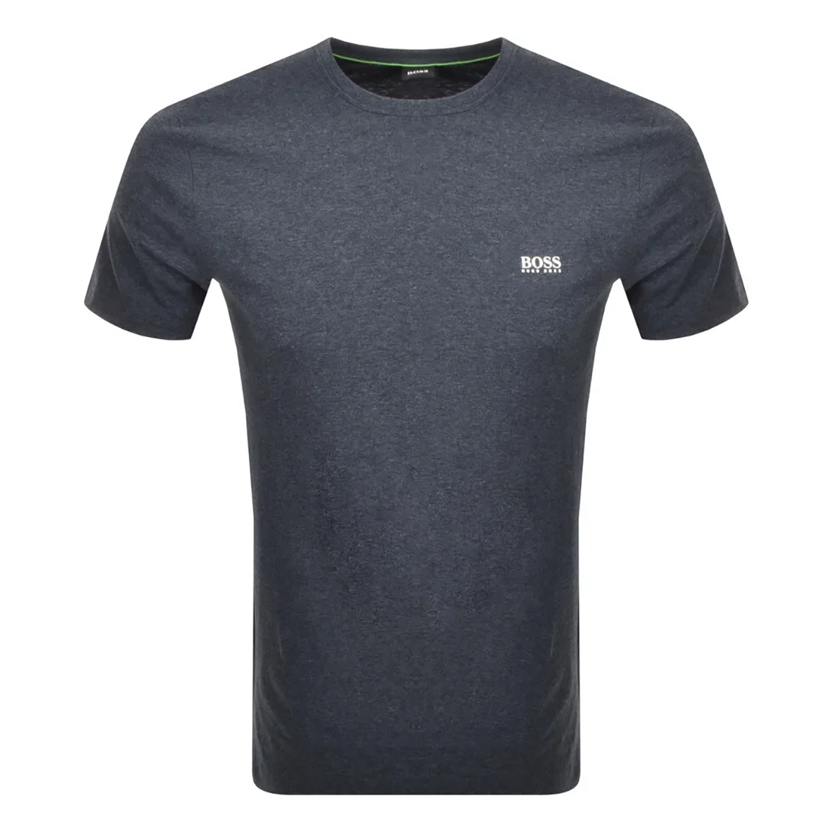 BOSS CONTRAST DETAIL REGULAR FIT T-SHIRT IN NAVY