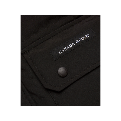 CANADA GOOSE EMORY FUR RIM PARKA IN BLACK