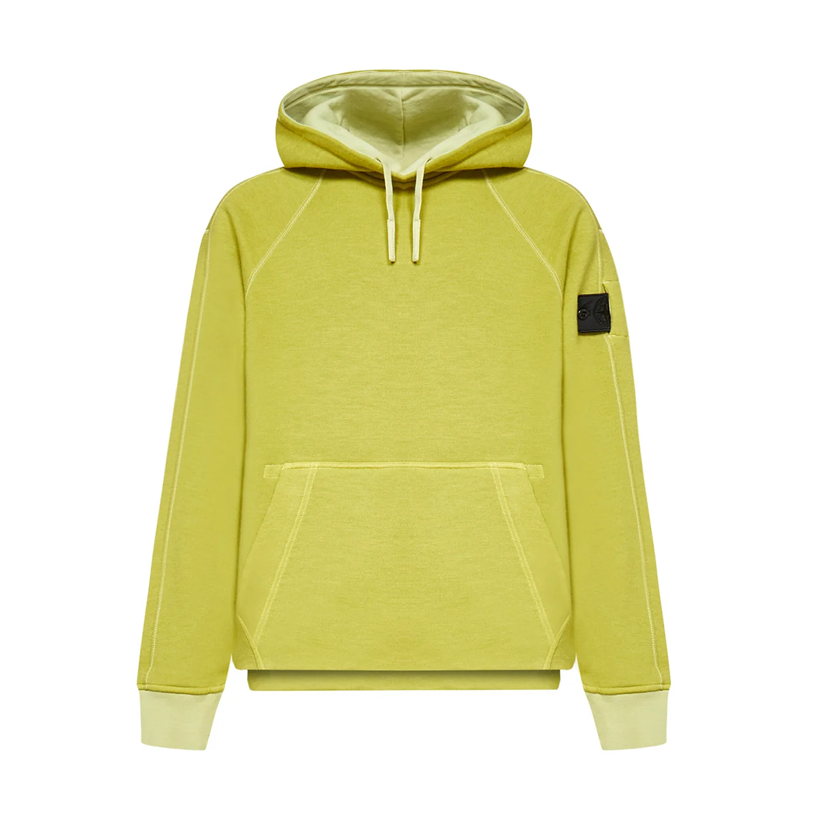 STONE ISLAND SHADOW PROJECT HOODIE IN YELLOW