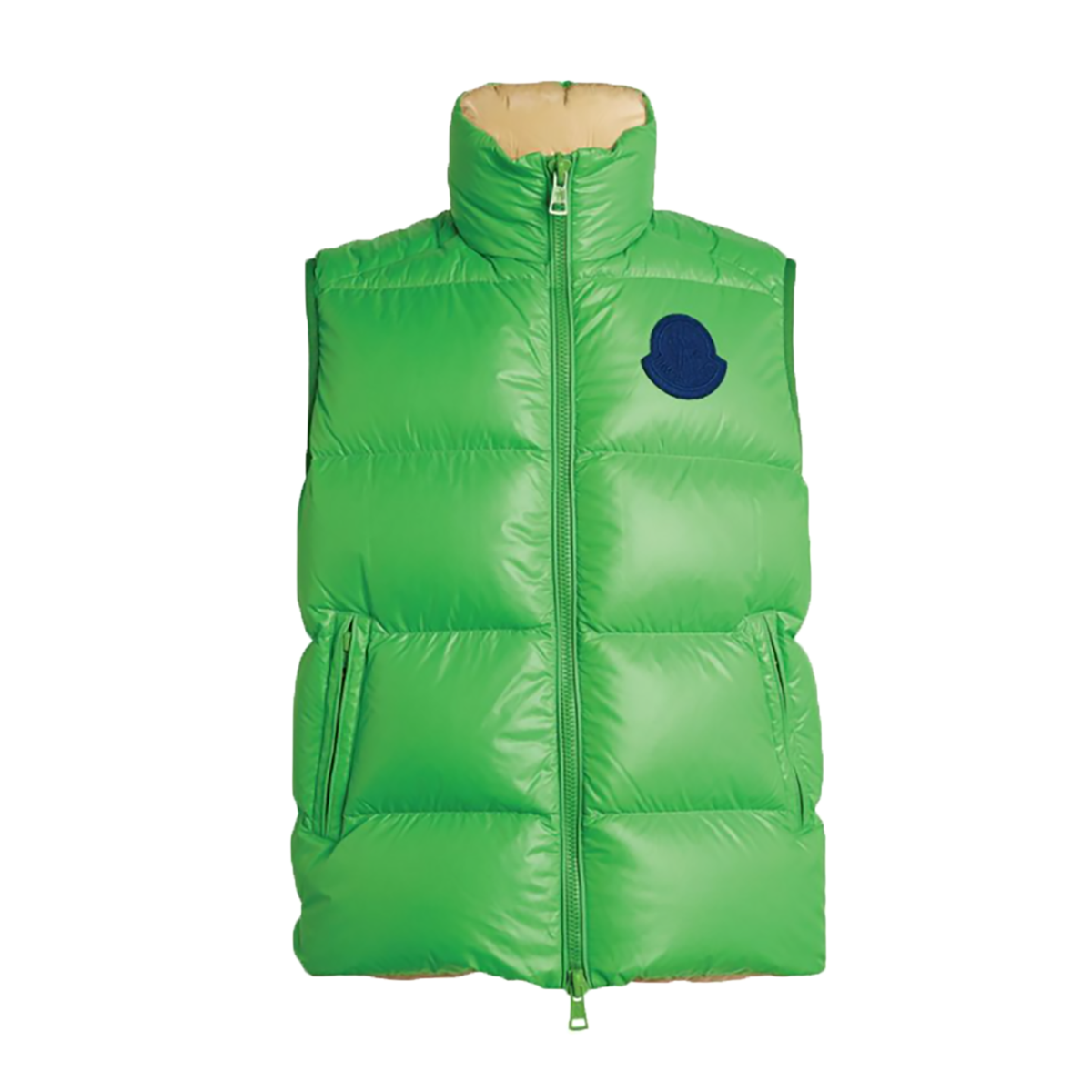 MONCLER SUMIDA GILET IN GREEN