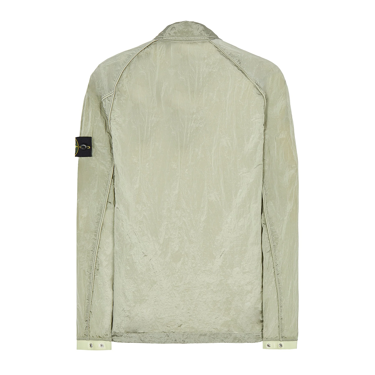 STONE ISLAND NYLON METAL OVERSHIRT IN LIGHT GREEN