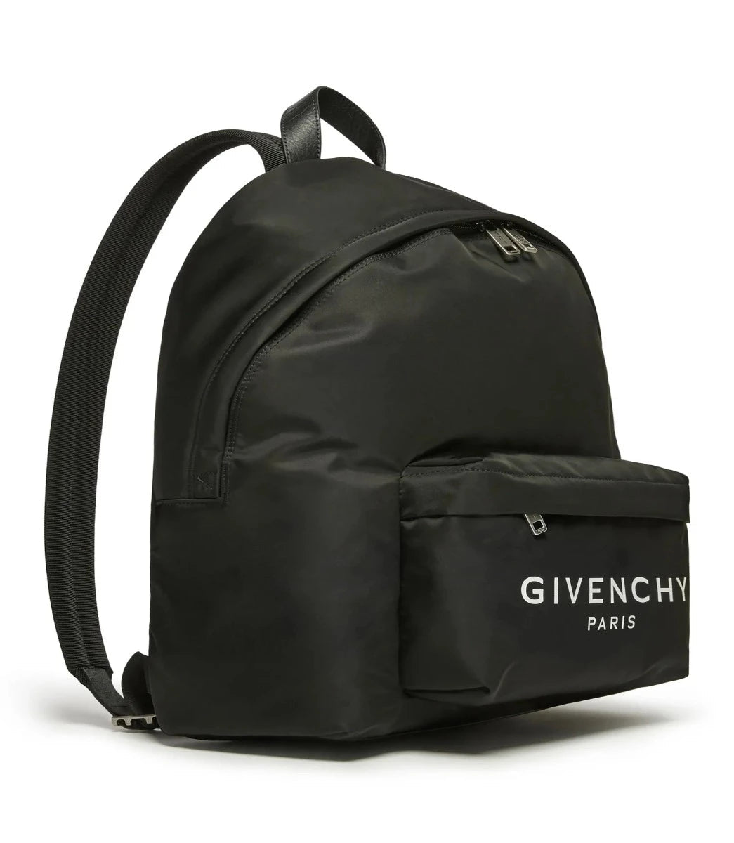 GIVENCHY BLACK NYLON BACKPACK