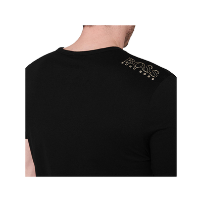 BOSS REGULAR FIT T-SHIRT IN BLACK