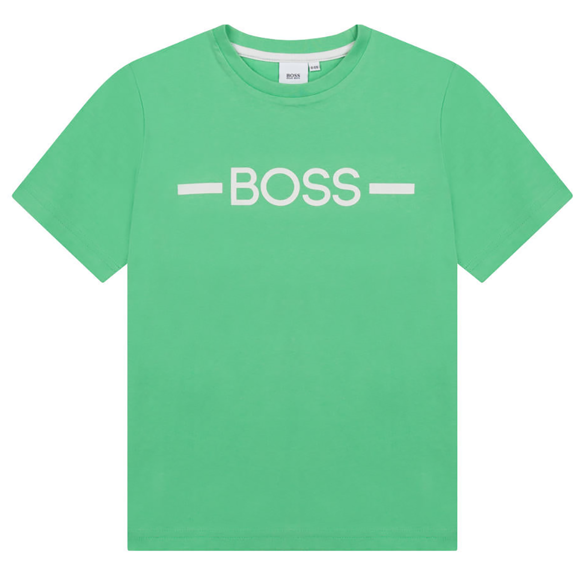 BOSS JUNIOR LOGO T-SHIRT IN GREEN