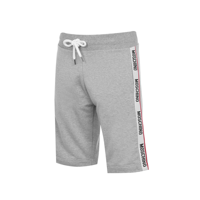 MOSCHINO TAPE SHORTS IN GREY