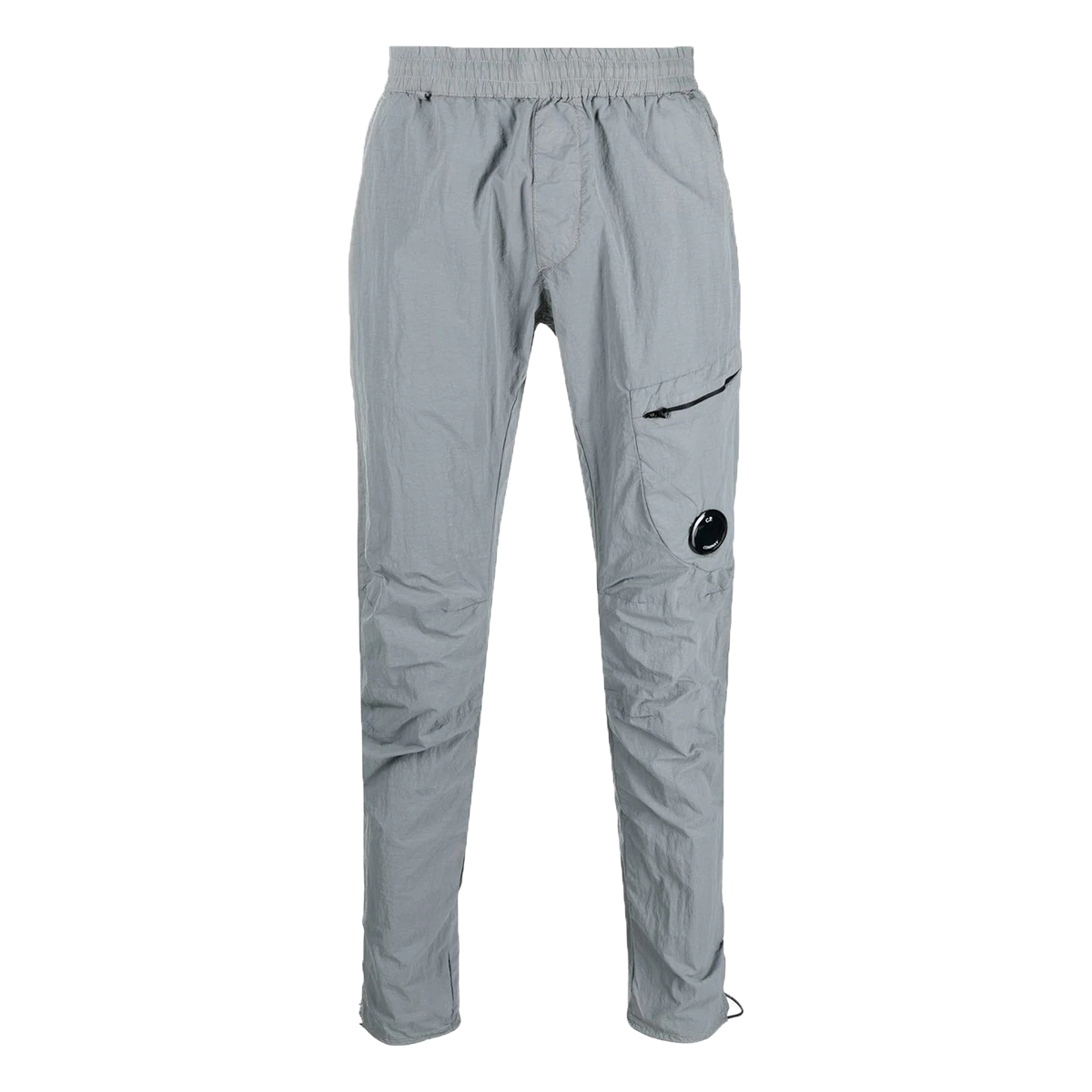 CP COMPANY FLATT NYLON CARGO BOTTOMS IN GREY