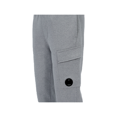 CP COMPANY DIAGONAL RAISED CREW NECK TRACKSUIT IN GREY