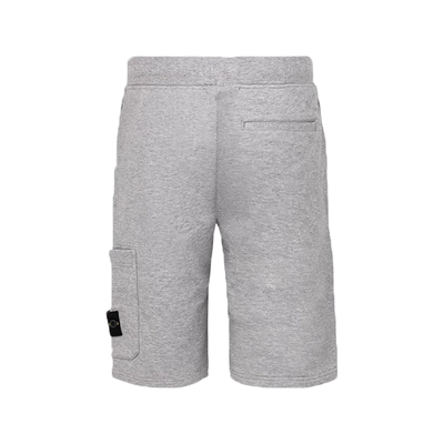 STONE ISLAND JUNIOR SHORT SET IN GREY