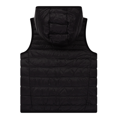 BOSS JUNIOR REVERSIBLE GILLET IN BLUE-BLACK