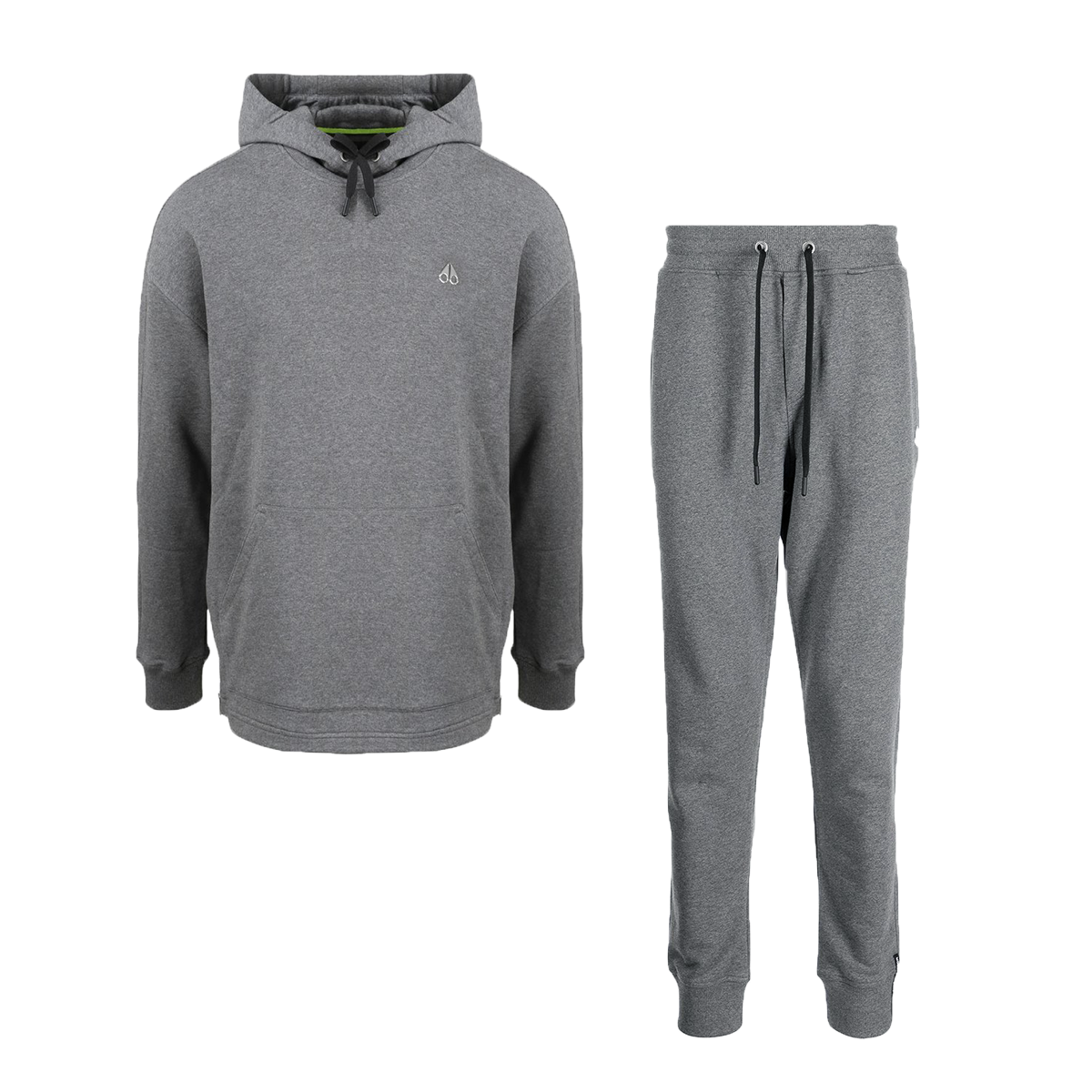 MOOSE KNUCKLES THORDSAN HOODIE TRACKSUIT IN CHARCOAL