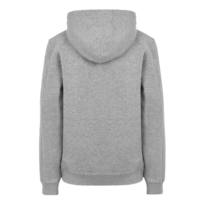 CP COMPANY JUNIOR BASIC FLEECE HOODIE IN GREY