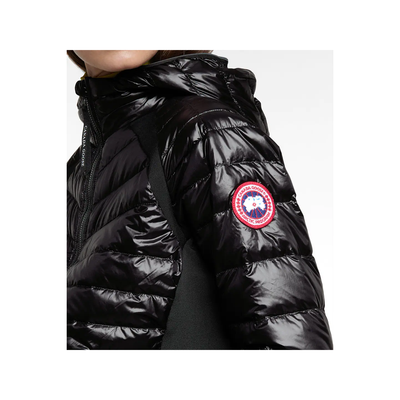 CANADA GOOSE WOMANS HYBRIDGE LITE COAT IN BLACK